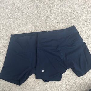 lululemon athletica Blue Athletic Shorts Performance Fit
